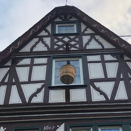 Schoene Ferienwohnung Gewoelbekeller Fachwerkhaus Bacharach Eksteriør bilde
